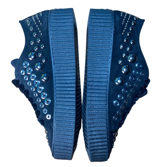 PINKO Studded Iseo Leather
Platform Sneaker Size 37 - Picture 11 of 15